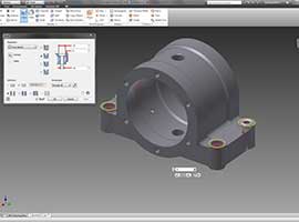 MODELLAZIONE PARTI CAD 3D AUTODESK INVENTOR (.ipt)